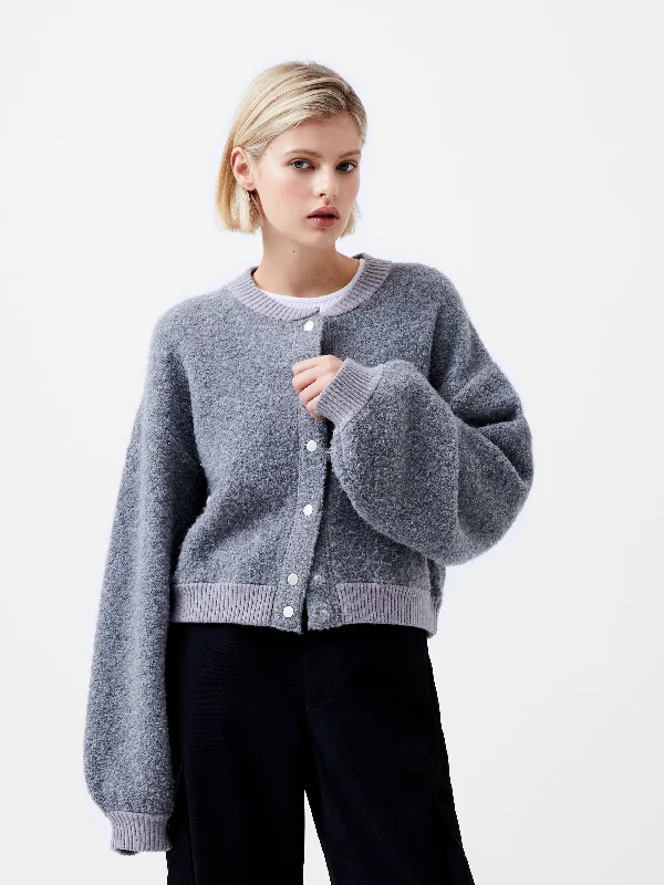 Melissa Knit Bomber Jacket